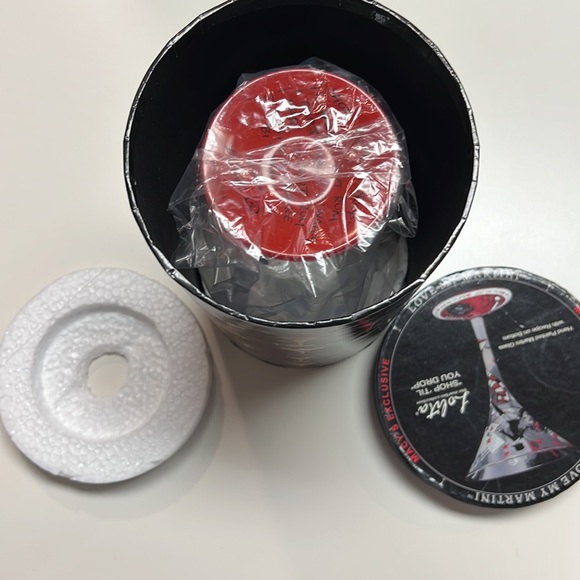 Lolita “Shop ‘Til You Drop “ martini glass - Picture 12 of 14